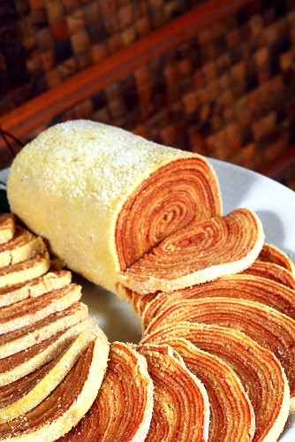 Bolo-de-rolo - doce de origem pernambucana - 