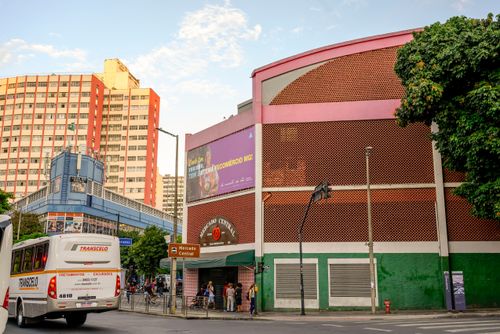 Mercado Central no centro da cidade