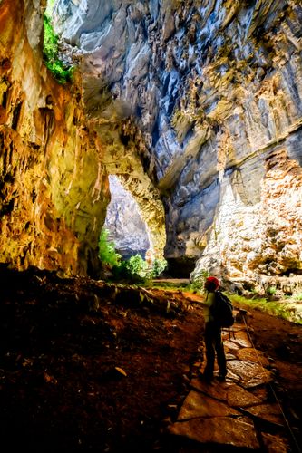 Gruta do Janelão - Parque Nacional Cavernas do Peruaçu - transição dos biomas caatinga e cerrado - Mosaico