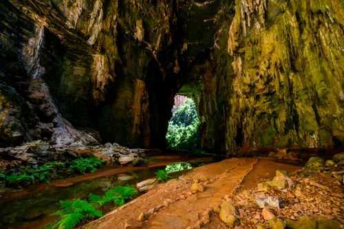 Gruta do Janelão - Parque Nacional Cavernas do Peruaçu - transição dos biomas caatinga e cerrado - Mosaico