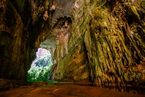 Gruta do Janelão - Parque Nacional Cavernas do Peruaçu - transição dos biomas caatinga e cerrado - Mosaico