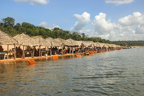 Cabanas na Praia do Pindobal - 