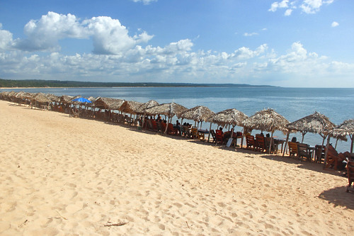 Cabanas na Praia do Pindobal - 