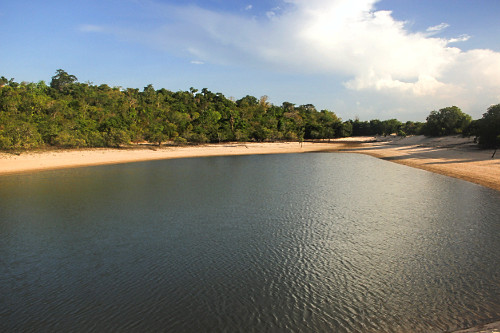 Lagoa do Muretá na época de seca - Alter do Chão - 