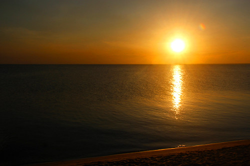 Pôr do sol na Ponta do Muretá - Alter do Chão - 