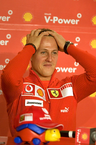 Grande Premio Brasil de Formula I - Michael Schumacher em entrevista