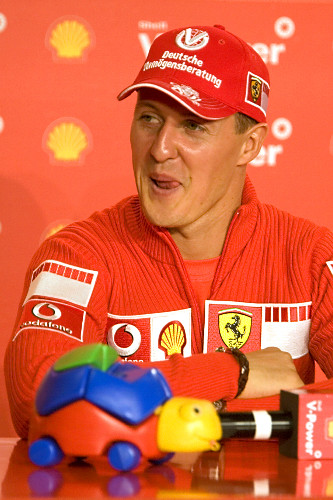 Grande Premio Brasil de Formula I - Michael Schumacher em entrevista