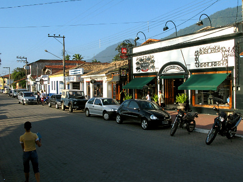 Centro da cidade de Ilhabela - SP