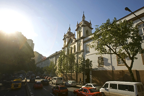Santa Casa de Misericordia no centro da cidade de Porto Alegre - RS