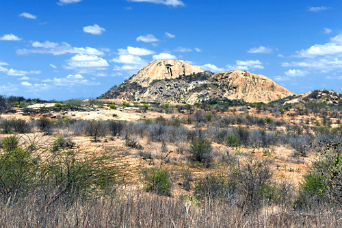 Depressão sertaneja vista a partir da Pedra do Tendor - Parque Estadual ...