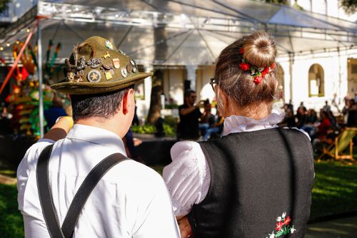 Comunidade alemã no Festival de Inverno das Culturas Imigrantes no Museu da Imigração - bairro Mooca