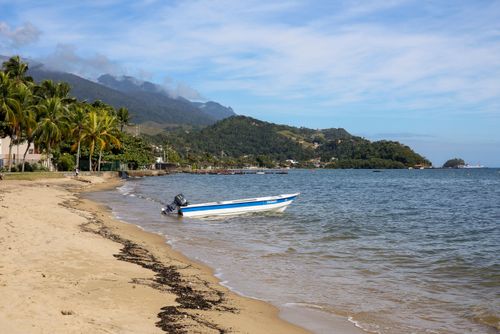 Praia do Perequê - canal de São Sebastião
