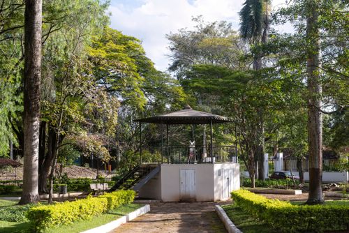 Coreto na Praça Lamounier Junior ou Praça da Estação