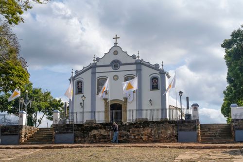 Fachada do Santuário da Santíssima Trindade