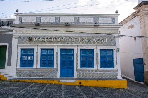 Prefeitura Municipal - praça da Bandeira - centro histórico