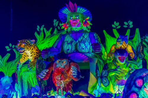 Apresentação do Grupo Sociocultural Boto Tucuxi no Festival dos Sairé ou Çairé 2026 realizada em Alter do