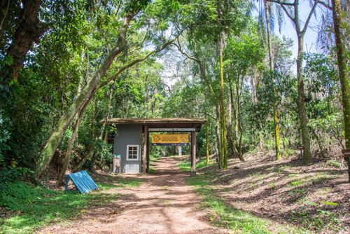 Entrada do Parque Estadual Vassununga
