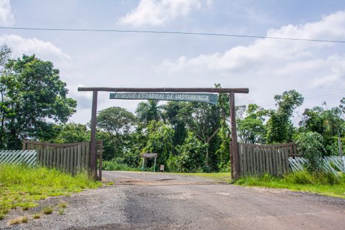 Entrada do Parque Estadual Vassununga