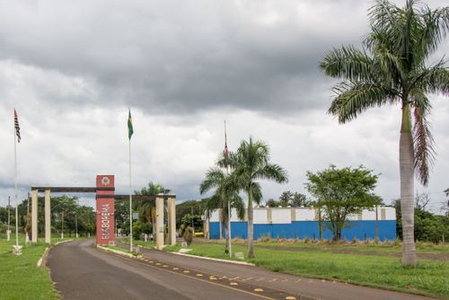 Portal na entrada da cidade