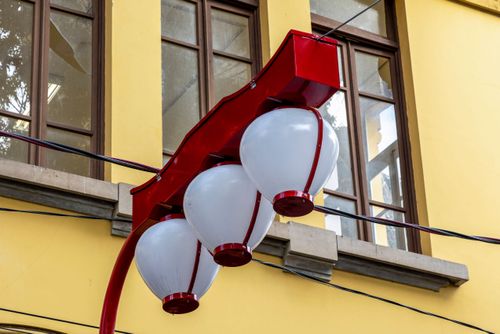 Suzuranto - lanternas ou luminárias japonesas usadas para decorar e iluminar as ruas do bairro da Liberdade