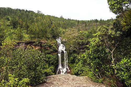 Cachoeira do Palmito Mole na região do Cânion Pirituba - Região Turística dos Cânions Paulista