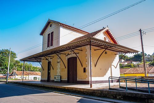 Estação Ferroviária Rodrigues Alves - atual Posto Eleitoral