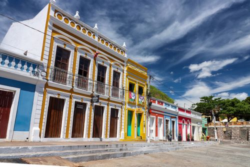 Casario do centro histórico da cidade - Rota do Cangaço