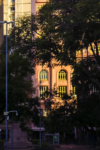 Sede social do Clube do Comércio - praça da Alfândega - centro histórico - inaugurado em 1940