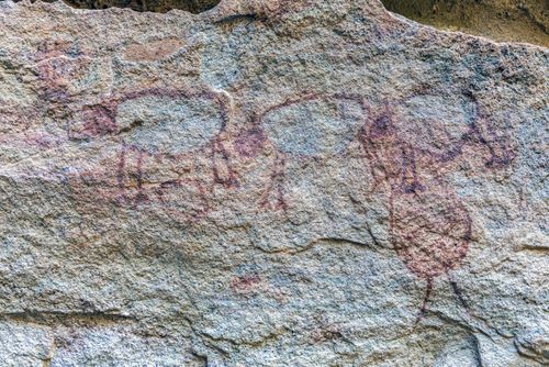 Pinturas rupestres do Sítio do Meio - PARNA da Serra da Capivara