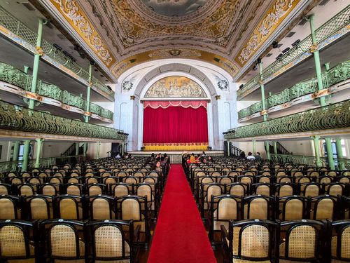 Vista interna do Theatro José de Alencar