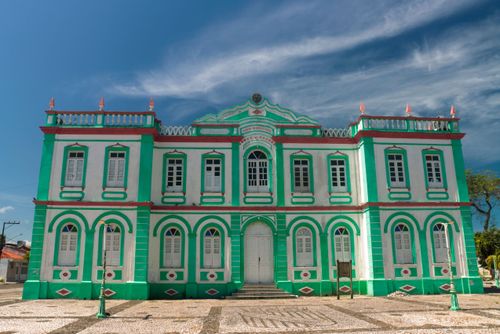 Fachada da Prefeitura Municipal de Canavieiras - centro histórico