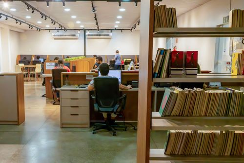 Setor de Obras Gerais da Biblioteca Pública Estadual Elcy Lacerda