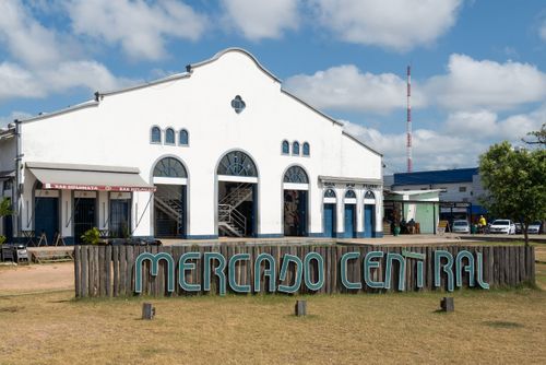 Mercado Central na Praça Theodoro Mendes - centro da cidade
