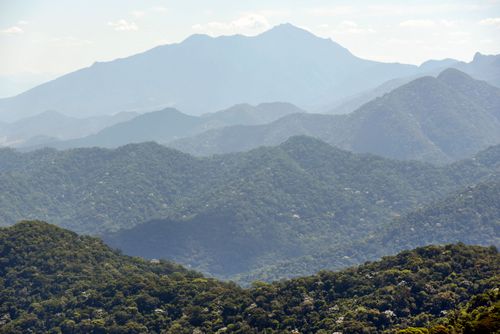 Paisagem da Serra do Mar