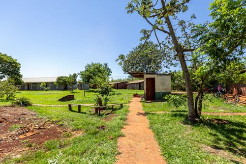 Salas de apoio do Colégio Estadual do Campo Maria Aparecida Rosignol Franciosi no Assentamento Eli Vive - MST