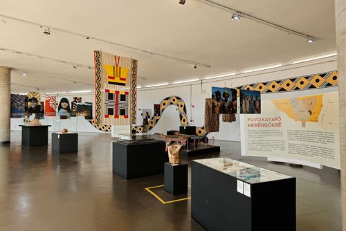 Exposição no Memorial dos Povos IndÃgenas - dedicado à cultura à memória e à diversidade dos povos indÃ