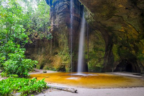 Gruta da Judéia na APA Área de Proteção Ambiental Caverna do Maroaga
