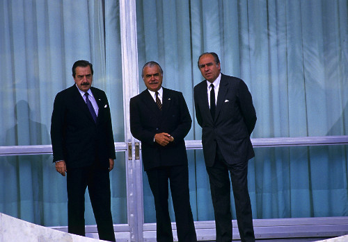 Jose Sarney - Raul Alfonsin - Julio Maria Sanguinetti