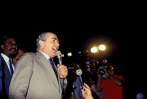 Comício Pró-Diretas - Campanha Diretas Já - Constituinte - Leonel Brizola