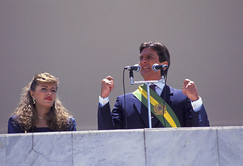 Posse - Fernando Collor - Presidente da República - 