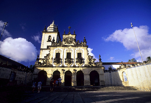 Conjunto de São Francisco - Adro - Igreja de São Francisco e Convento de Santo Antônio - adro com duas mura