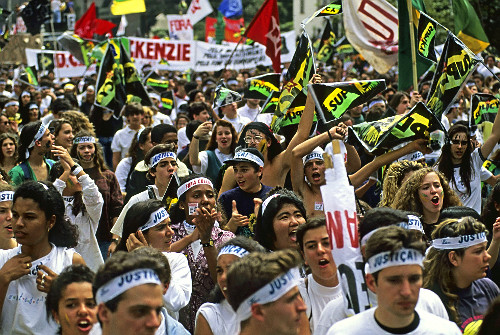 Votação do impeachment do Presidente Collor