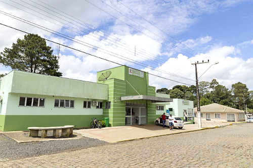 Fachada da UBS - Unidade Básica de Saúde Dico Fagundes