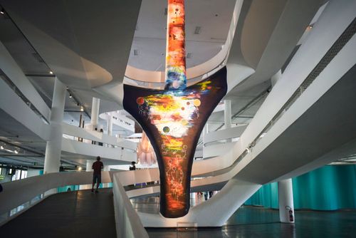 Obra Filosofias do Ser, da Percepção e da Expressividade do Ser de Tanka Fonta - 36ª Bienal Internacional d