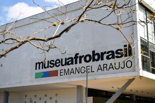 Museu Afro Brasil Emanoel Araujo no Pavilhão Padre Manoel da Nóbrega do Parque do Ibirapuera