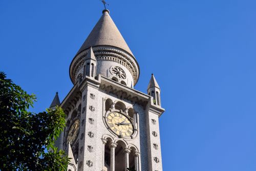 Torre da Igreja da Consolação - oficialmente Paróquia Nossa Senhora da Consolação - bairro Consolação