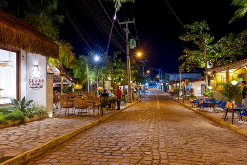 Rua da Xêpa à noite