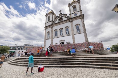 Basílica Santuário do Senhor do Bonfim - Largo do Bonfim - bairro Bonfim - Cidade Baixa