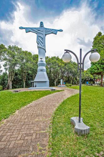 Monumento Cristo Redentor no bairro Cristo Rei