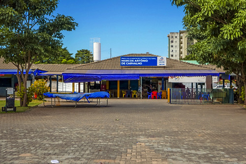 Praça de alimentação e espaço cultural Marcos Antônio de Carvalho no bairro Loteamento Mimoso Doeste I